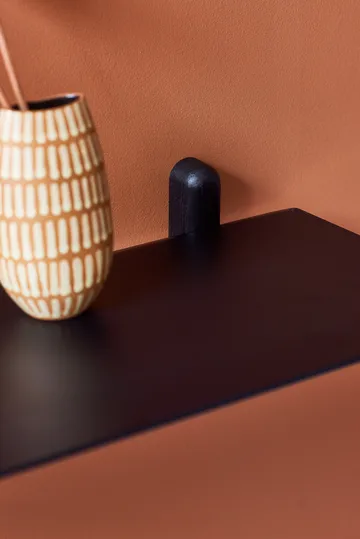 Nivo shelf G large - Black oiled ash-black - Gejst