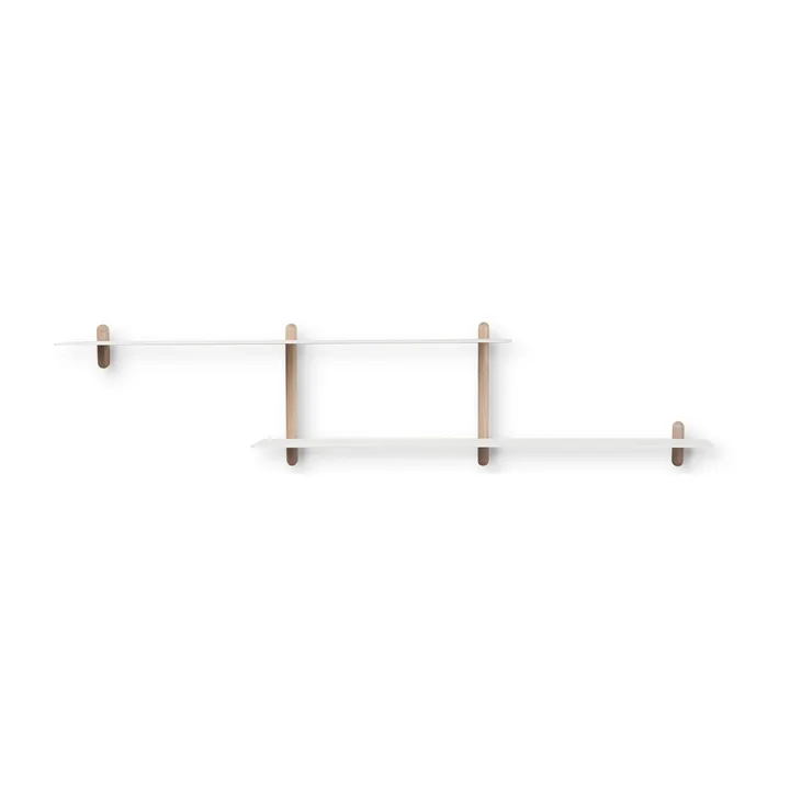 Nivo shelf H large - Light oak-white - Gejst