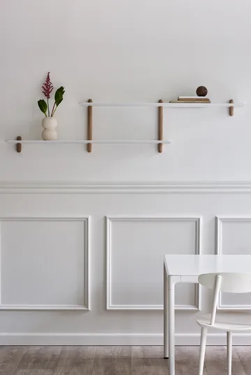 Nivo shelf H large - Light oak-white - Gejst