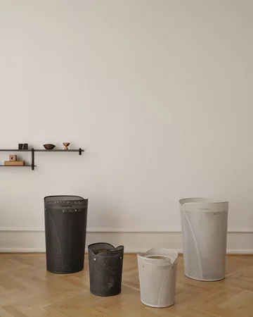 Oya laundry basket 75 L - Warm grey - Gejst