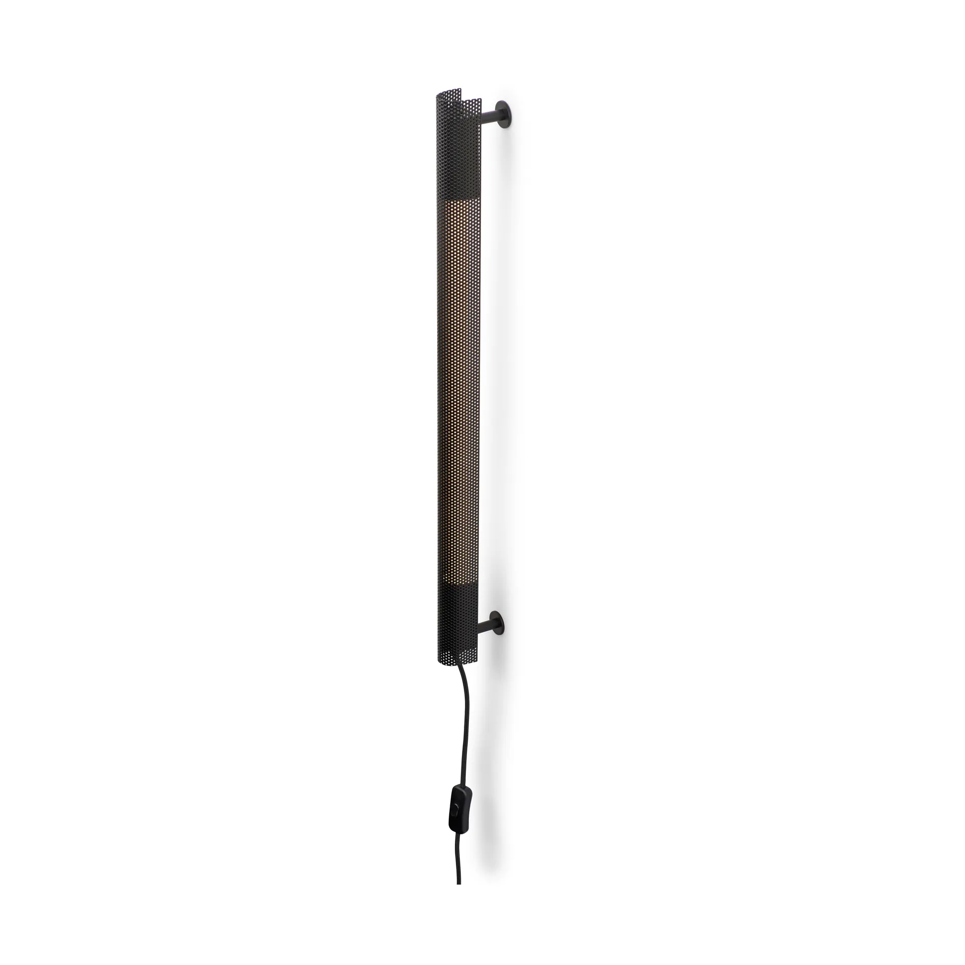 Radent wall lamp short 70 cm, Black Gejst