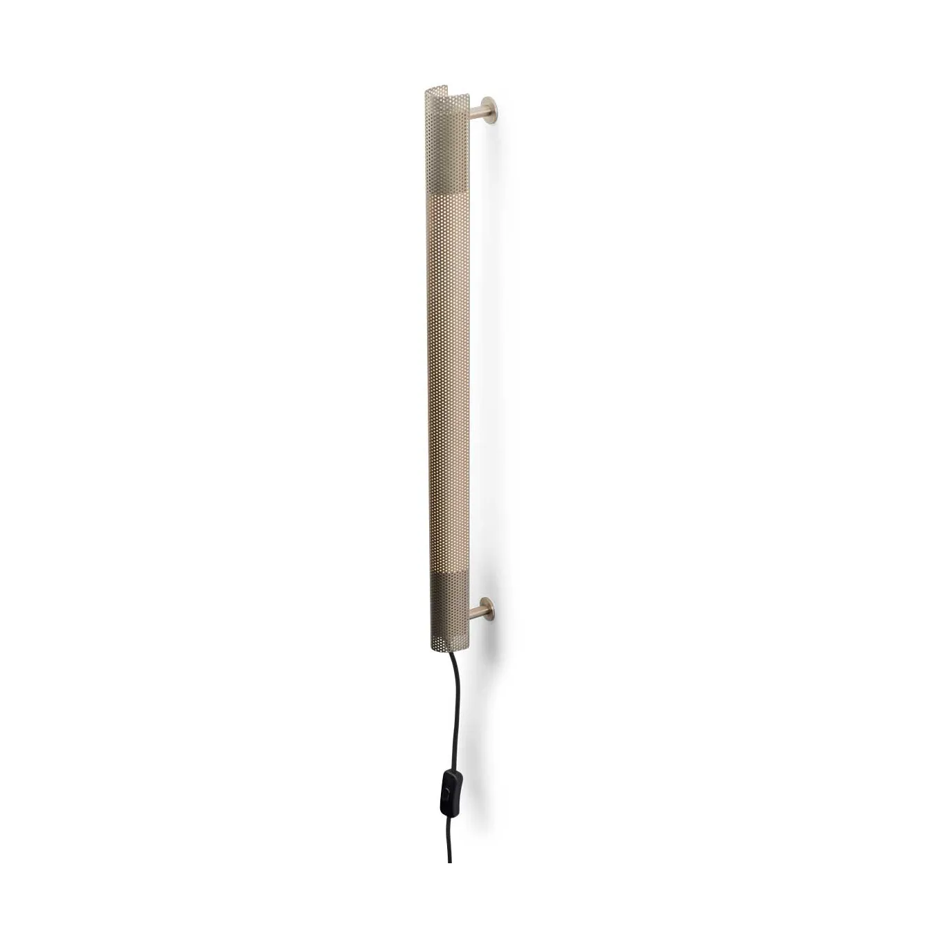 Radent wall lamp short 70 cm, Steel Gejst