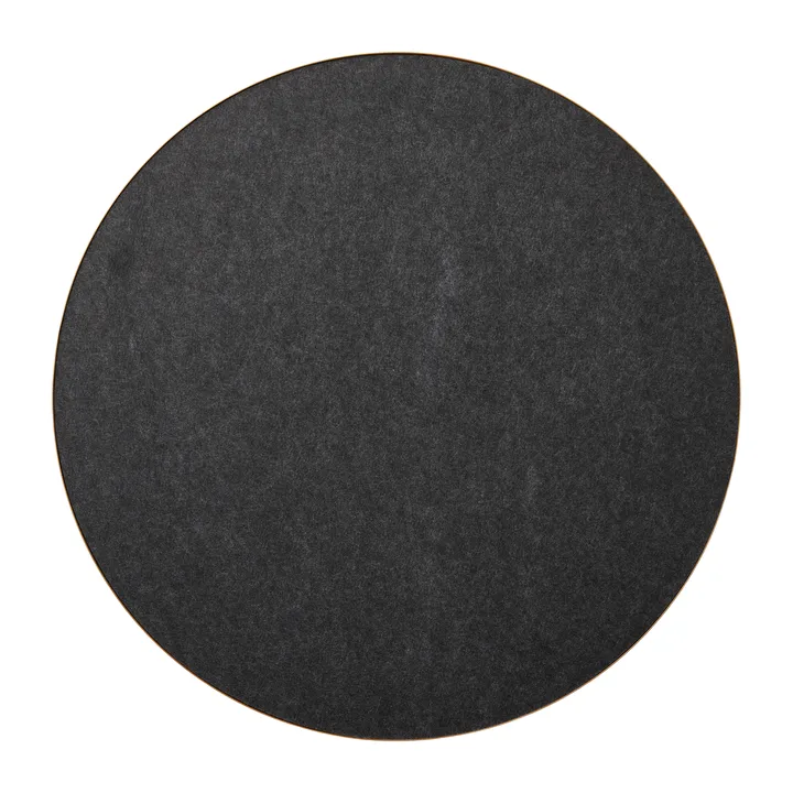 Retell pinboard Ø80 cm - Black-brass - Gejst