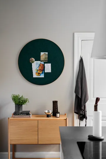 Retell pinboard Ø80 cm - Green-brass - Gejst