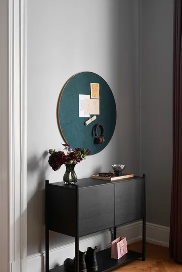 Retell pinboard Ø80 cm - Green-brass - Gejst