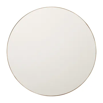 Retell pinboard Ø80 cm - White-brass - Gejst