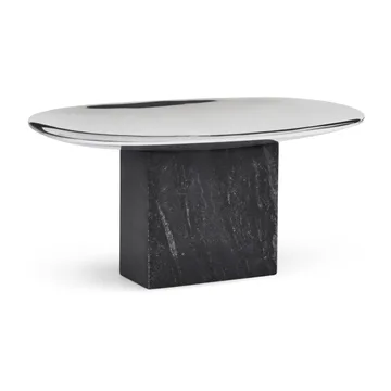 Sapoto bowl tray 15x25 cm - Silver - Gejst