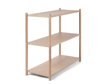 Sceene bookcase A - Light oak - Gejst