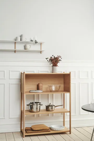 Sceene bookcase B - Light oak - Gejst