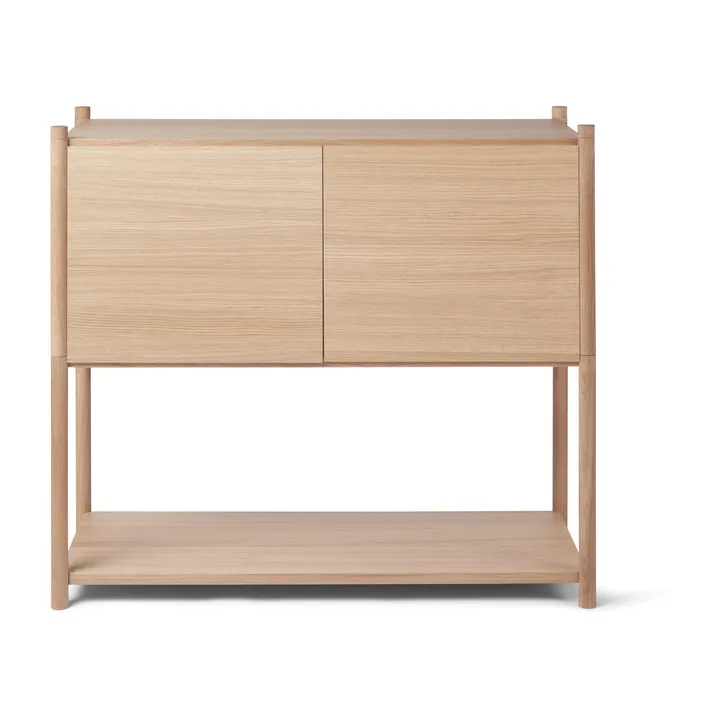 Sceene bookcase C - Light oak - Gejst