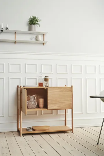 Sceene bookcase C - Light oak - Gejst