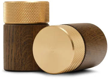 Sina salt and pepper mill 6 cm - Dark ash-brass - Gejst