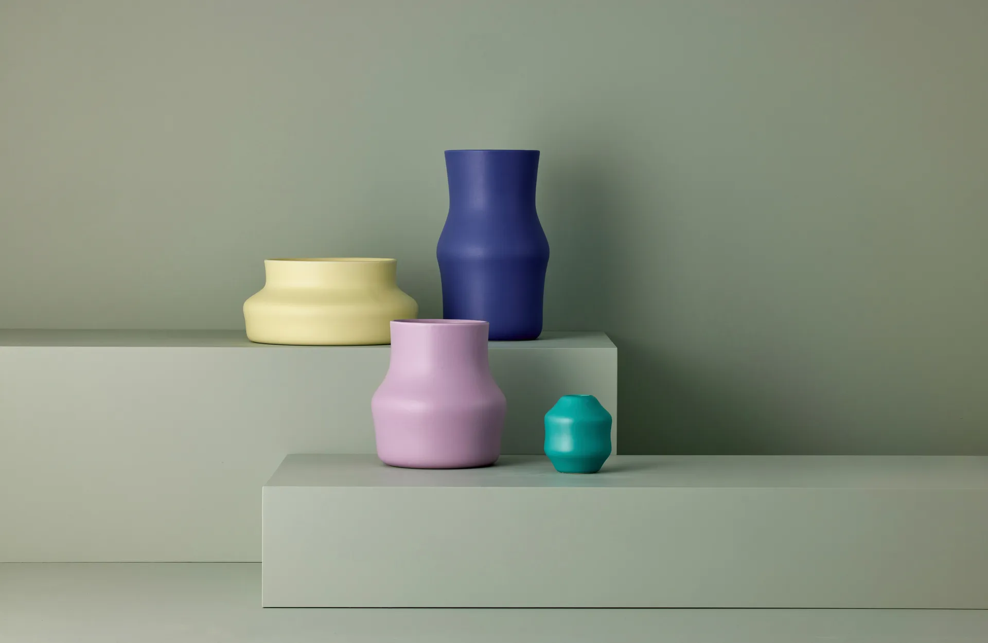 Dorotea vase 18x19,5 cm, Lilac purple Gense