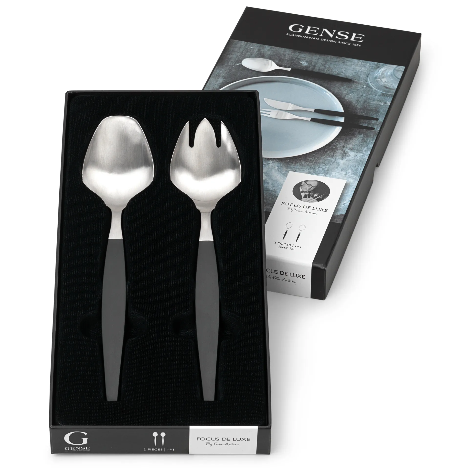 Focus de Luxe salad set, 2 pieces Gense