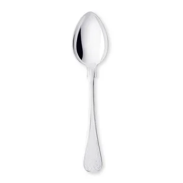 Gammal Fransk dessert spoon silver nickle - 16.2 cm - Gense