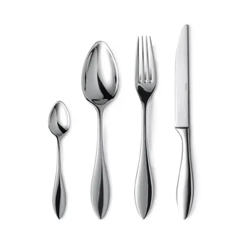 Indra cutlery set 16 pieces - stainless steel - Gense