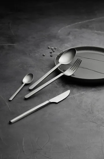 Norm dinner fork - Matte stainless steel - Gense
