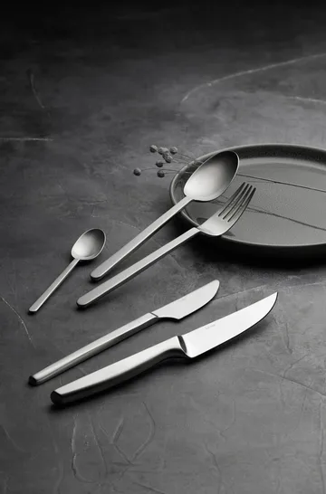 Norm dinner fork - Matte stainless steel - Gense