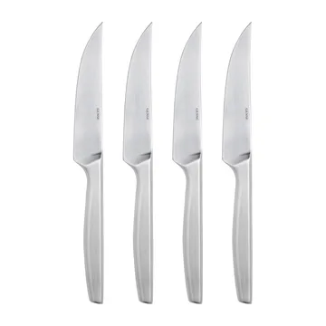 Norm grill knife 4-pack - Matte stainless steel - Gense