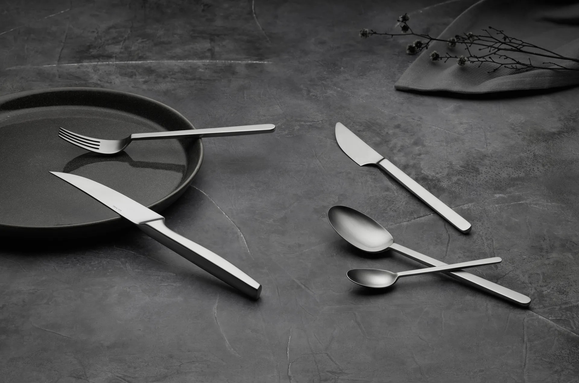 Norm tablespoon, Matte stainless steel Gense