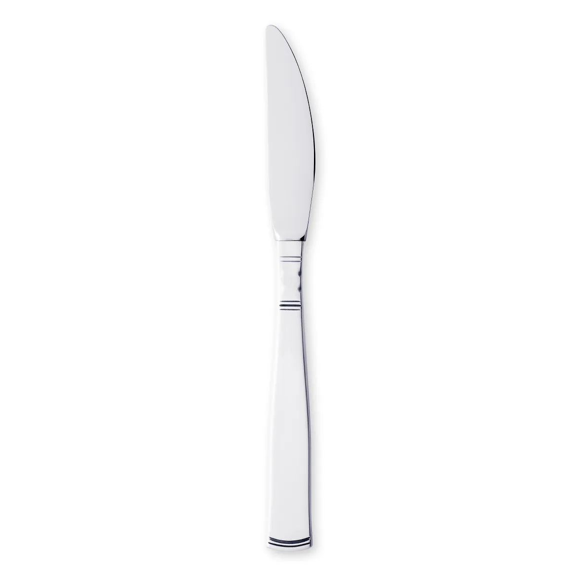 Rosenholm table knife silver, 20 cm Gense