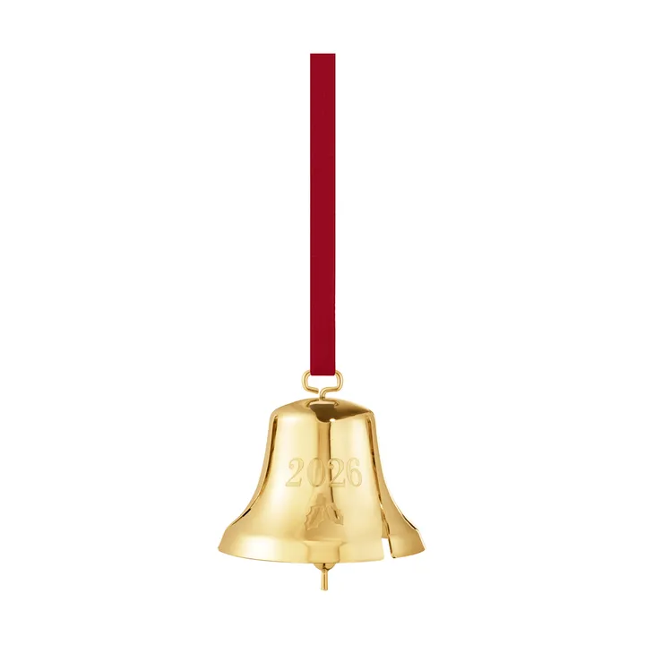 2026 Christmas bell - Gold - Georg Jensen
