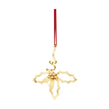 2026 table Christmas ornament - Gold, large - Georg Jensen