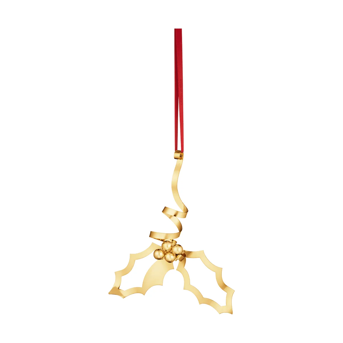 2026 table Christmas ornament, Gold, medium-sized Georg Jensen