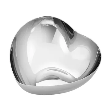 Heart tray - Silver, medium - Georg Jensen