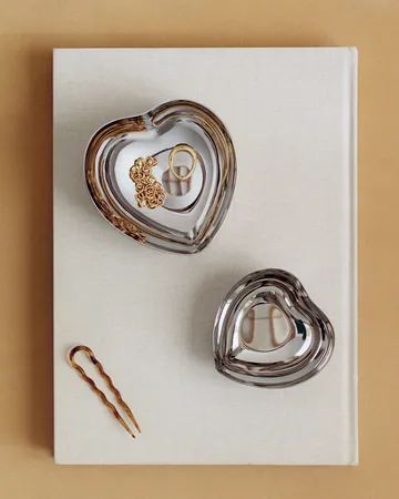 Heart tray - Silver, small - Georg Jensen