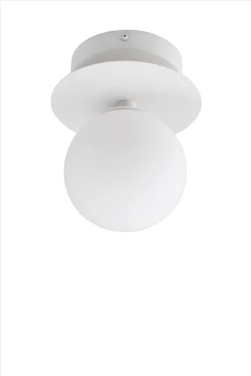 Art Deco IP44 wall lamp/ceiling lamp - White - Globen Lighting