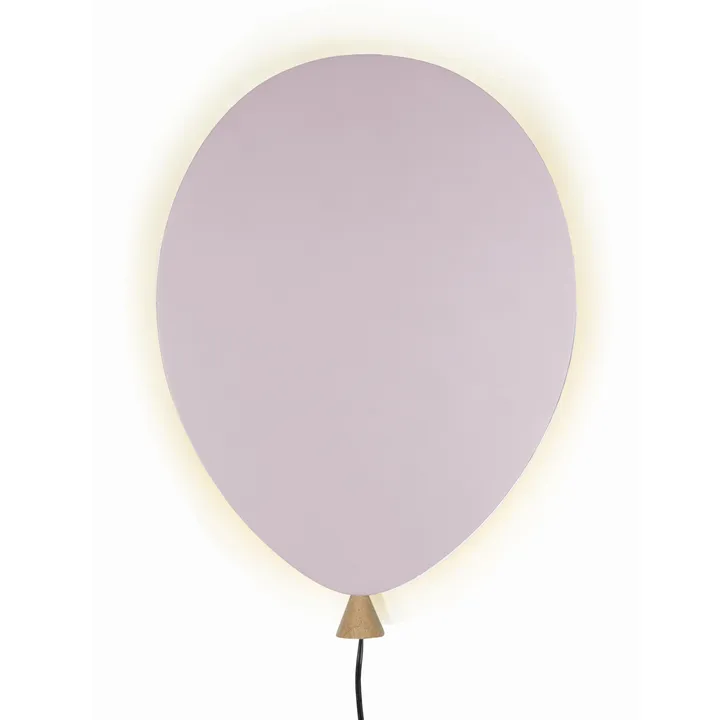 Balloon wall lamp - pink-ash - Globen Lighting