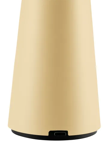 Cannes portable table lamp - Oat yellow - Globen Lighting