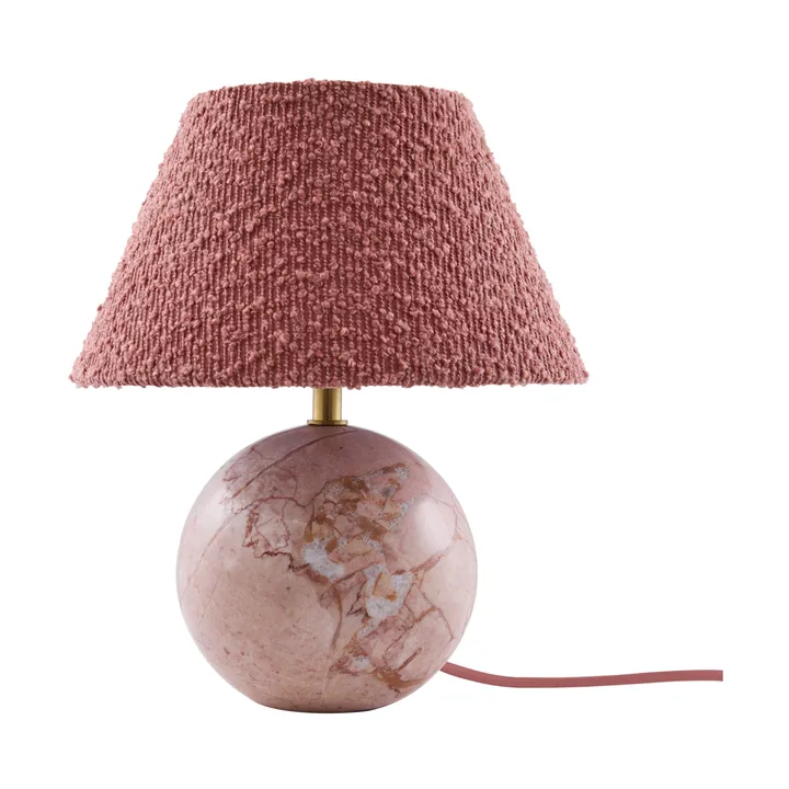 Castello 24 table lamp - Dim pink marble - Globen Lighting