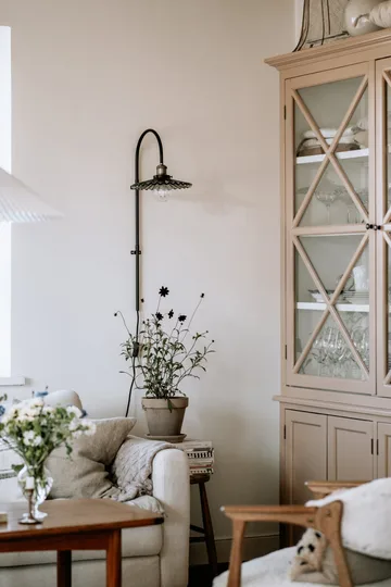 Cobbler wall lamp 75 cm - Smoke - Globen Lighting