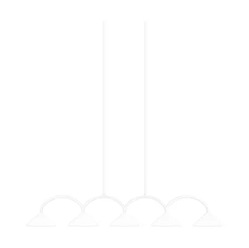 Curve pendant lamp 5 - White - Globen Lighting