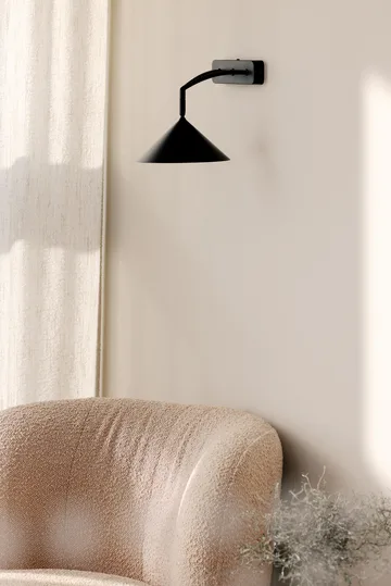 Curve wall lamp - Black - Globen Lighting