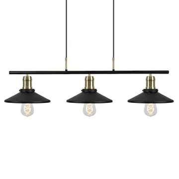 Disc pendant lamp 3 - Black - Globen Lighting