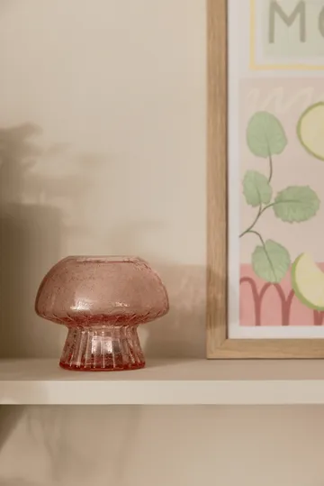 Fungo 12 tealight holder Special Edition - Pink - Globen Lighting