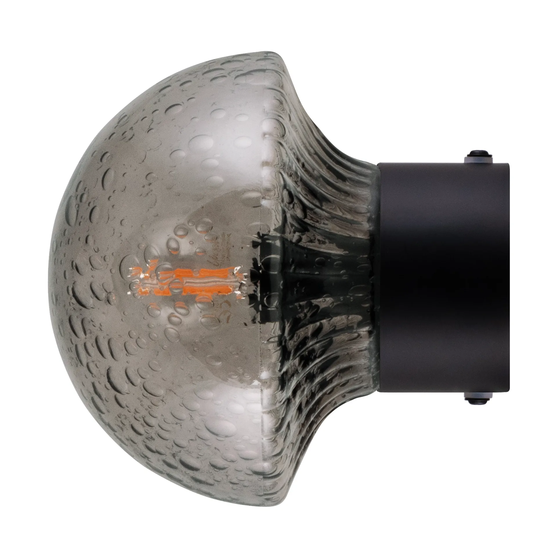 Fungo ceiling Ø16 cm, Smoke-black Globen Lighting