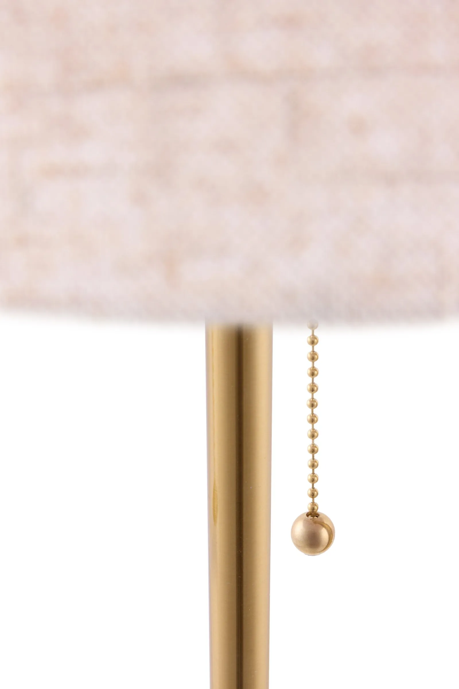 Gino floor lamp, Beige travertine Globen Lighting