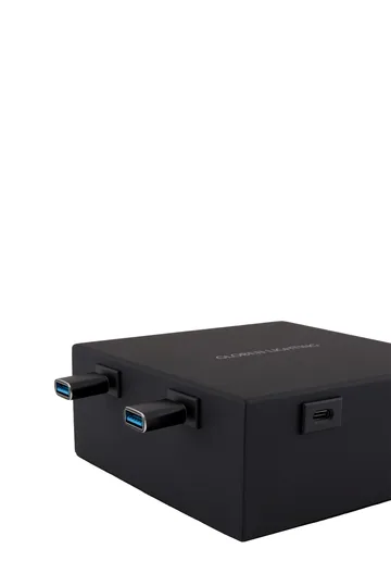Globen Lighting charging hub USB-C - Black, 8 adapters - Globen Lighting