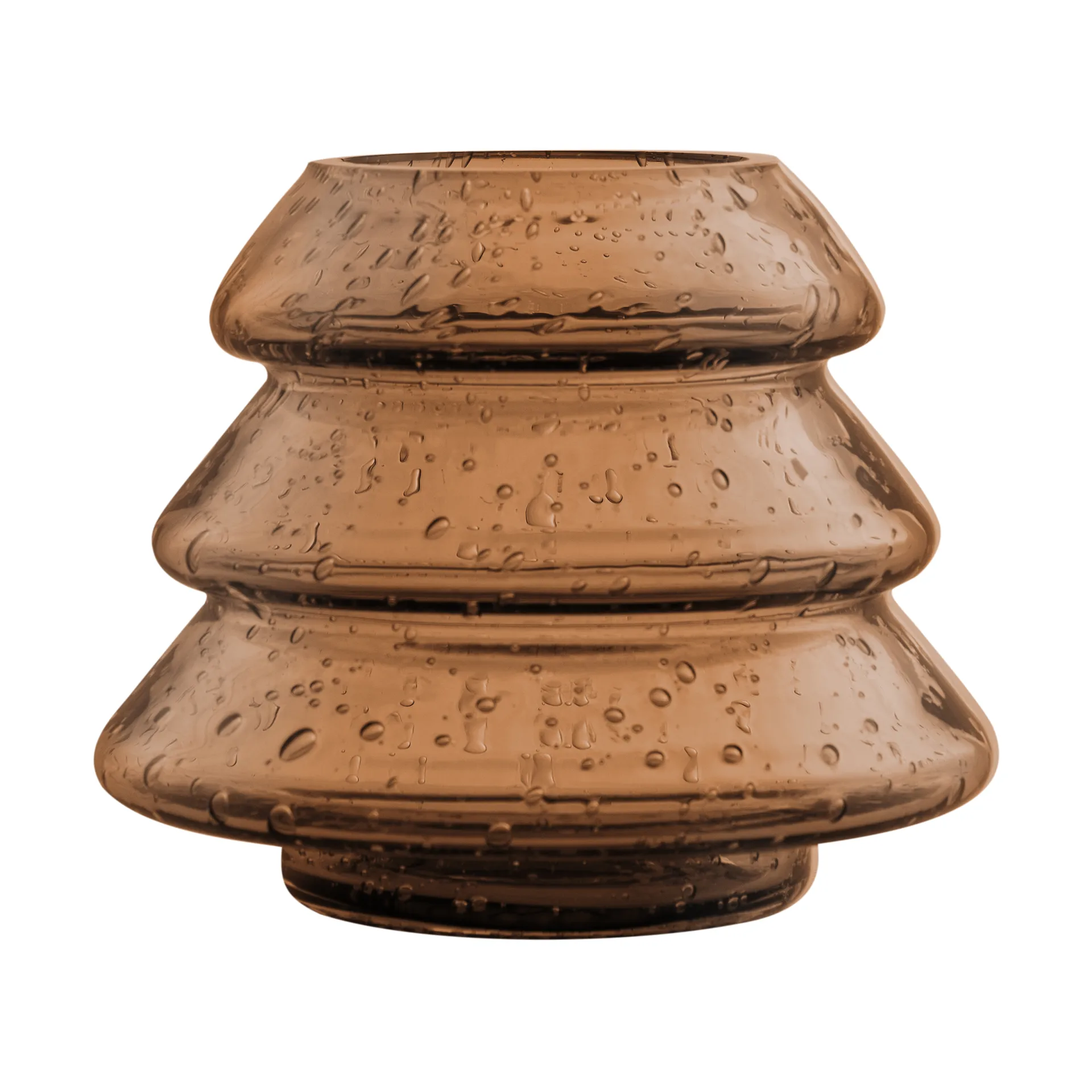 Gran 12 tealight holders, Brown Globen Lighting