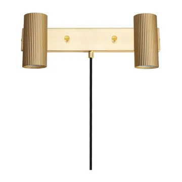 Hubble 2 wall lamp - Brushed brass - Globen Lighting