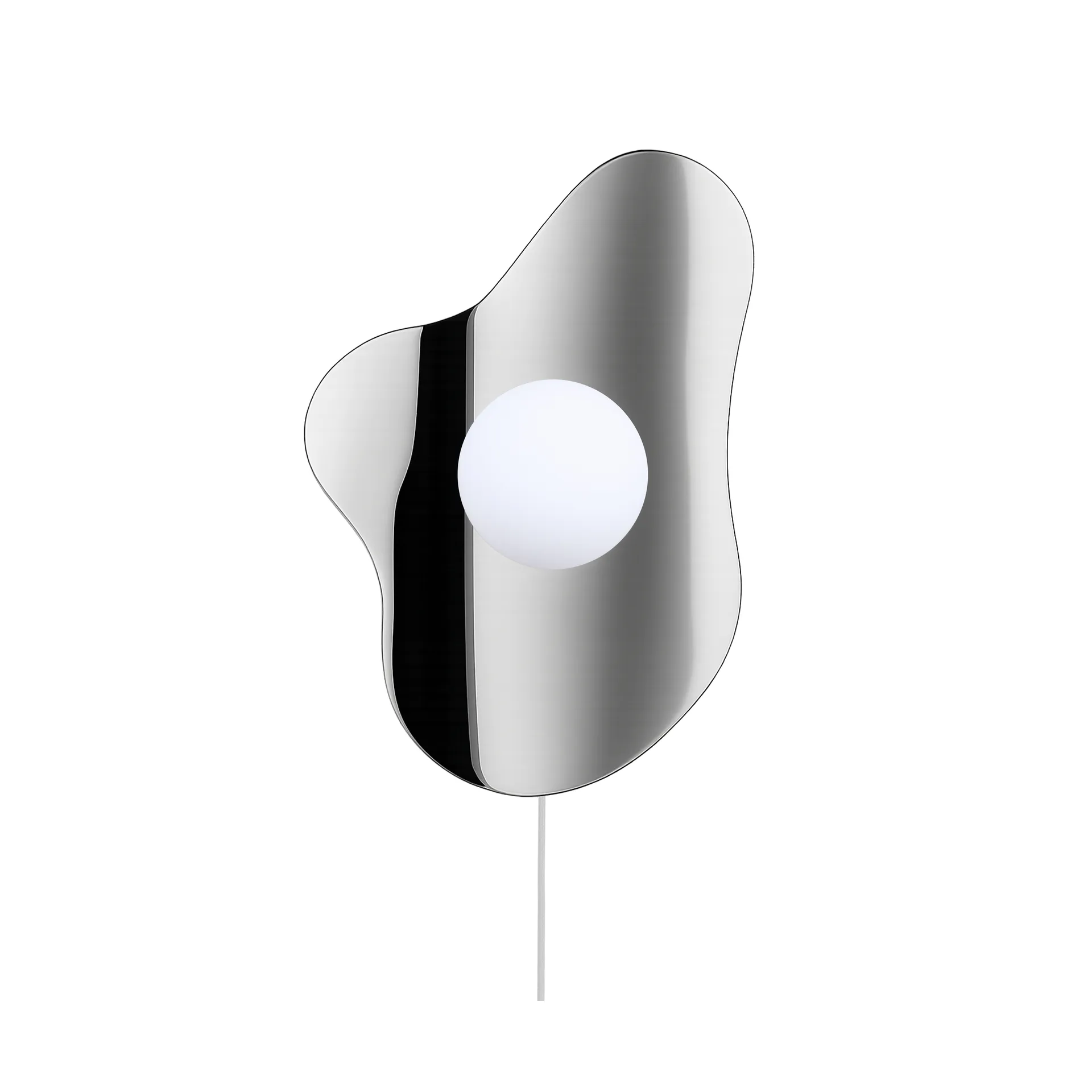 Illusion wall lamp/ceiling light 60 cm, Chrome Globen Lighting