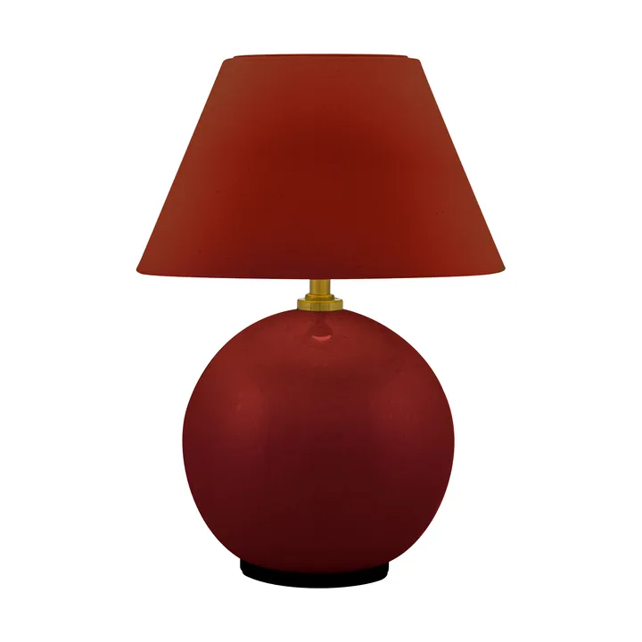Iris 16 portable table lamp - Burgundy - Globen Lighting