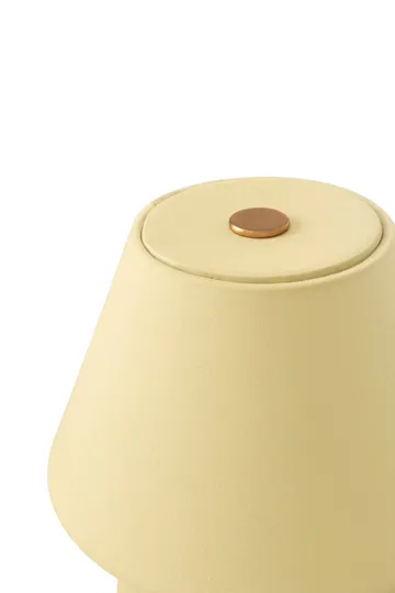 Iris 16 portable table lamp - Butter yellow - Globen Lighting