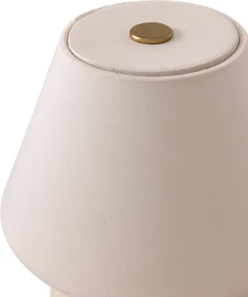Iris 16 portable table lamp - Cream - Globen Lighting