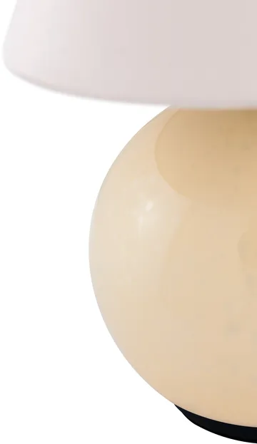 Iris 16 portable table lamp - Cream - Globen Lighting