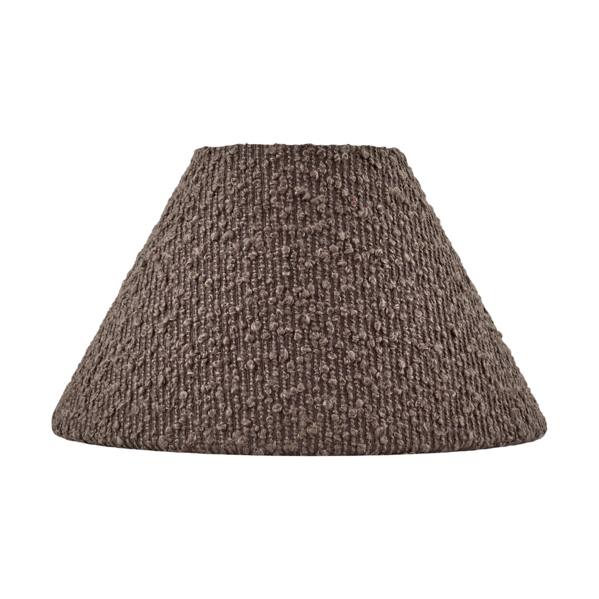 Iris 20 lampshade, Bouclé mocha Globen Lighting